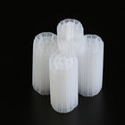 Aquaponics پلاستیک MBBR فیلتر مایع 25 * 12mm حجم آب درمان بی زنجیره ای برای آبجو